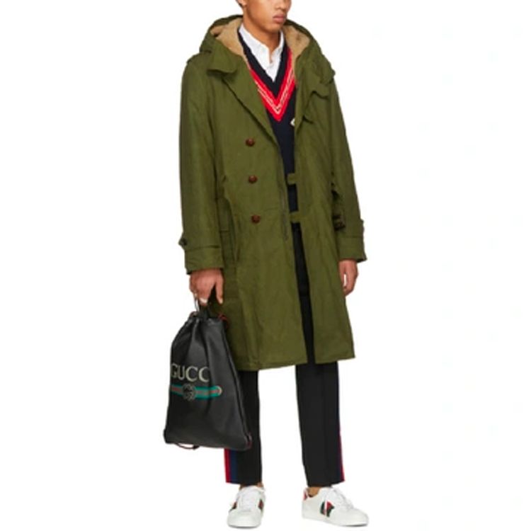 Gucci Wool Sweater With Bee Appliqué 'Navy' 452796-X9M42-4033 sold by KicksCrew product image thumbnail 2