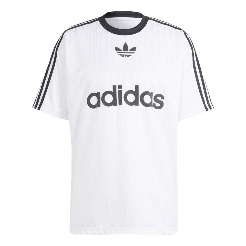 adidas Adicolor Tee 'White Black' IM9459 sold by KicksCrew