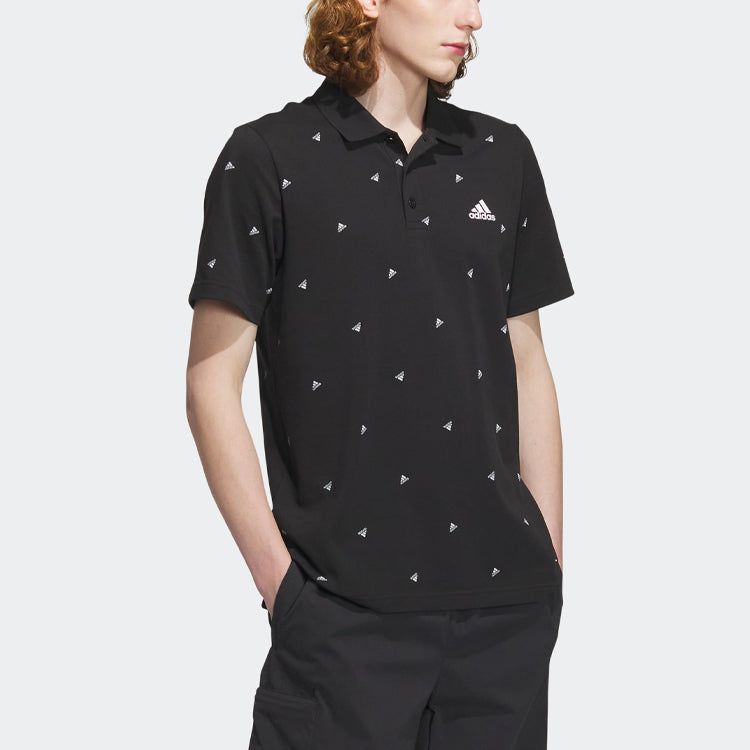 Adidas Future Icons Micro Polo Shirts 'Black' IA8151 sold by KicksCrew product image thumbnail 4