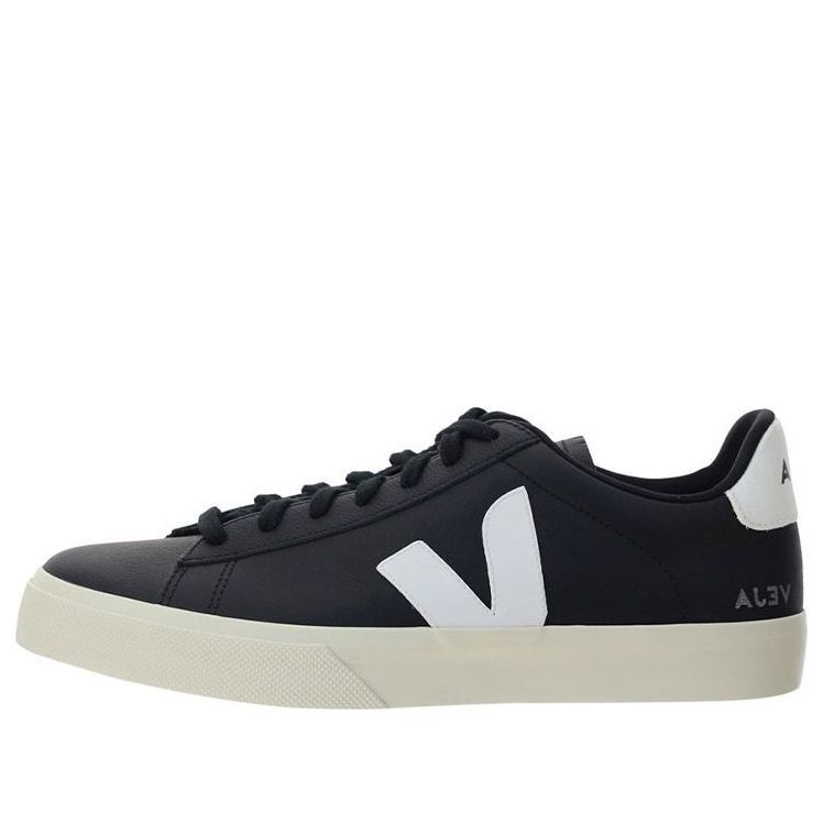 Veja Campo Leather Lace-Up 'Black White' CP0501215 sold by KicksCrew
