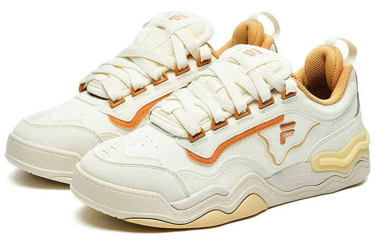 (WMNS) FILA FUSION Kick Sneakers 'White Orange' T12W242203FPB sold by KicksCrew product image thumbnail 2