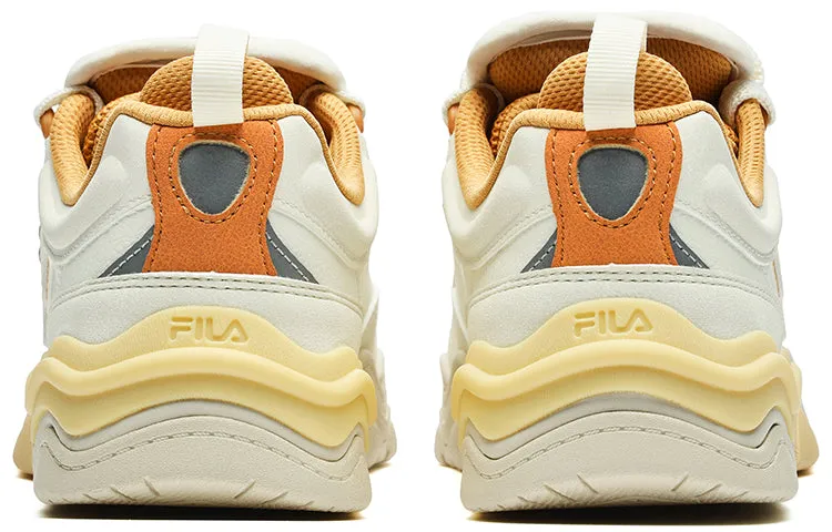 (WMNS) FILA FUSION Kick Sneakers 'White Orange' T12W242203FPB sold by KicksCrew product image thumbnail 4