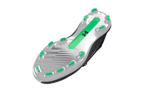 (GS) Under Armour Harper 8 TPU 'Black Green' 3026595-001 sold by KicksCrew
