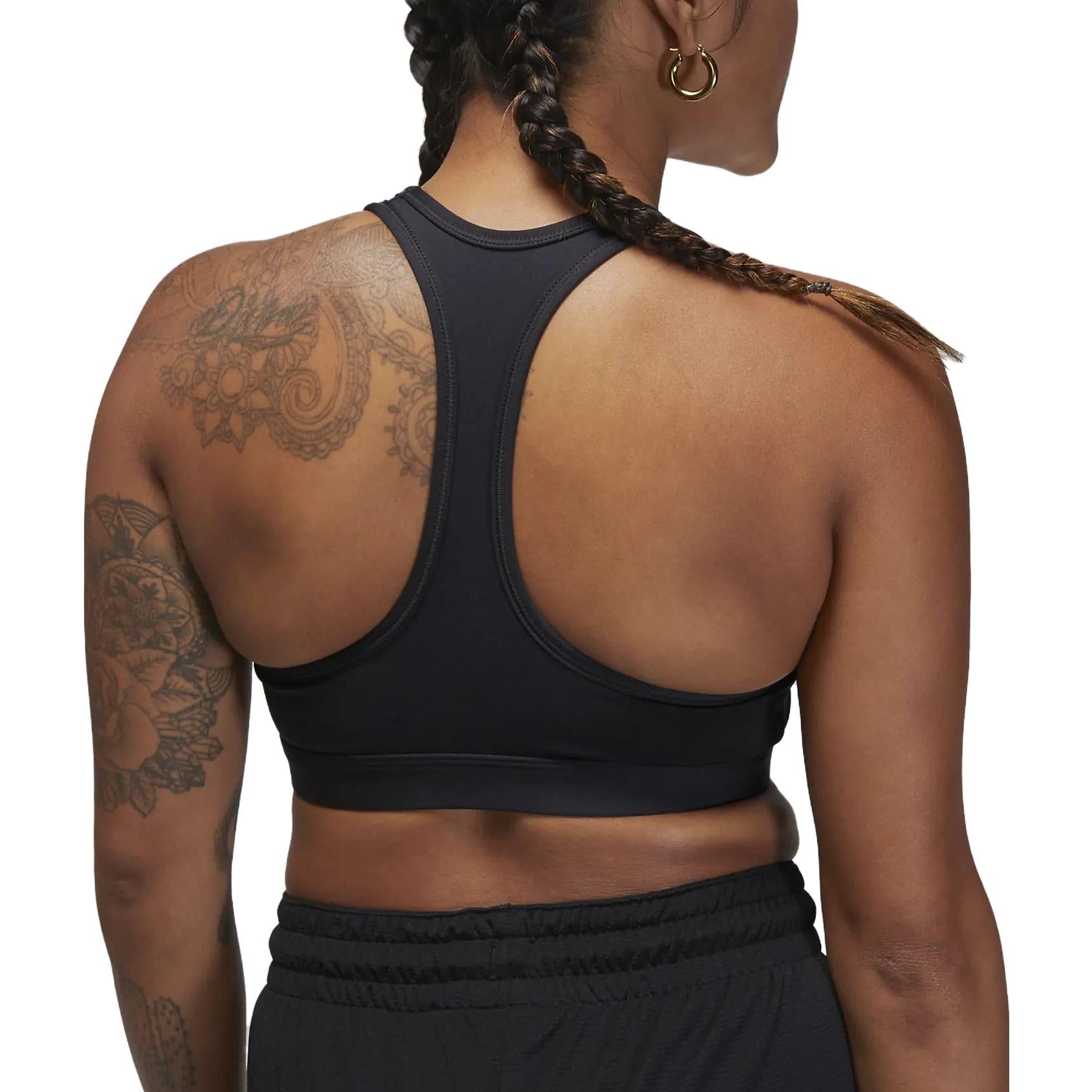 (WMNS) Air Jordan Sport Medium-Support Padded Jumpman Bra 'Black' FB6873-010 sold by KicksCrew product image thumbnail 4