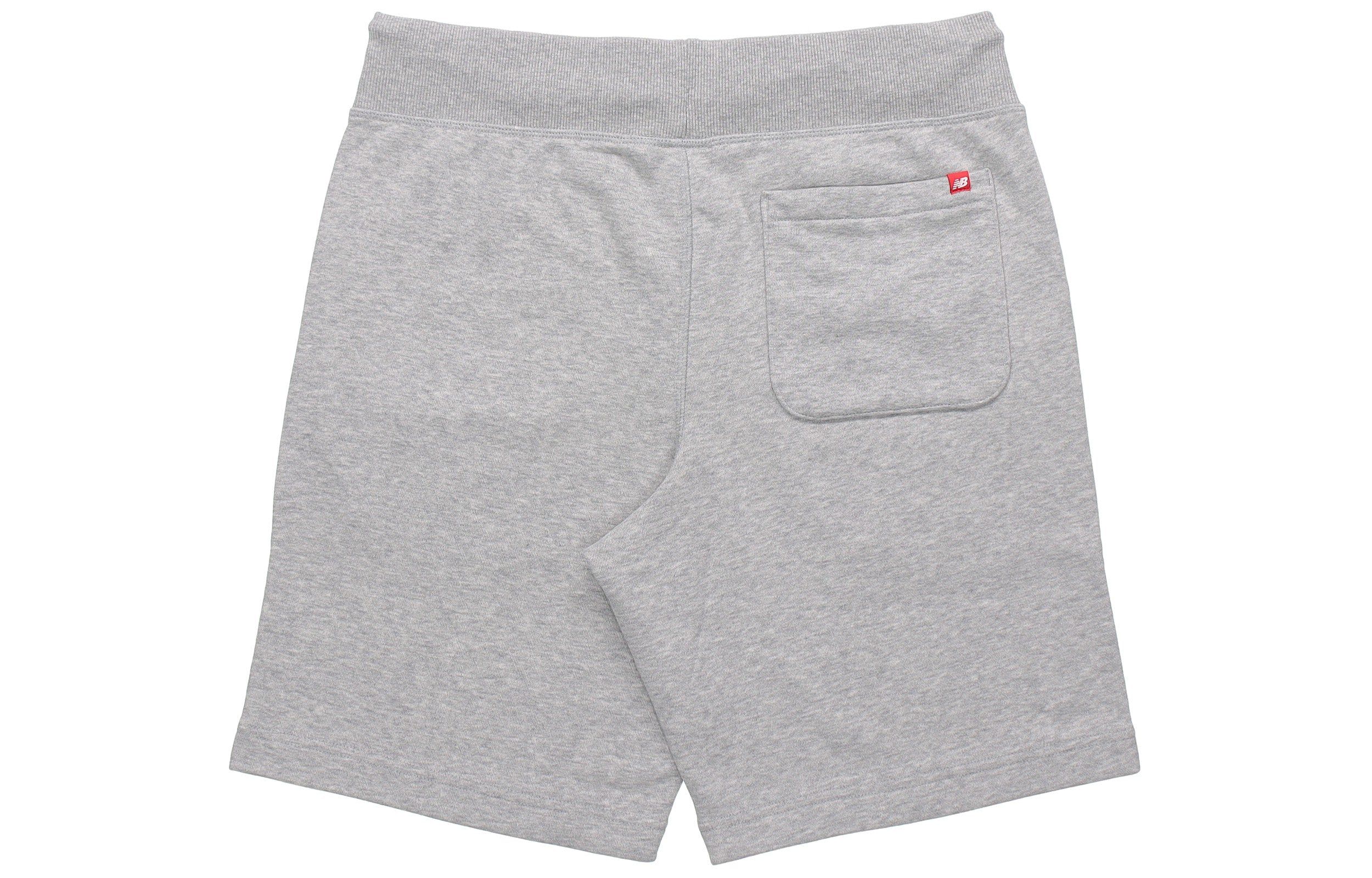 New Balance Classic Cotton Shorts 'Grey' AMS91578-AG sold by KicksCrew product image thumbnail 2
