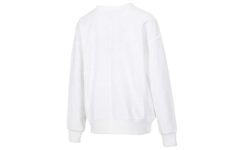 (WMNS) Converse All Star Sweatshirts 'White' 10019811-A07 sold by KicksCrew product image thumbnail 2