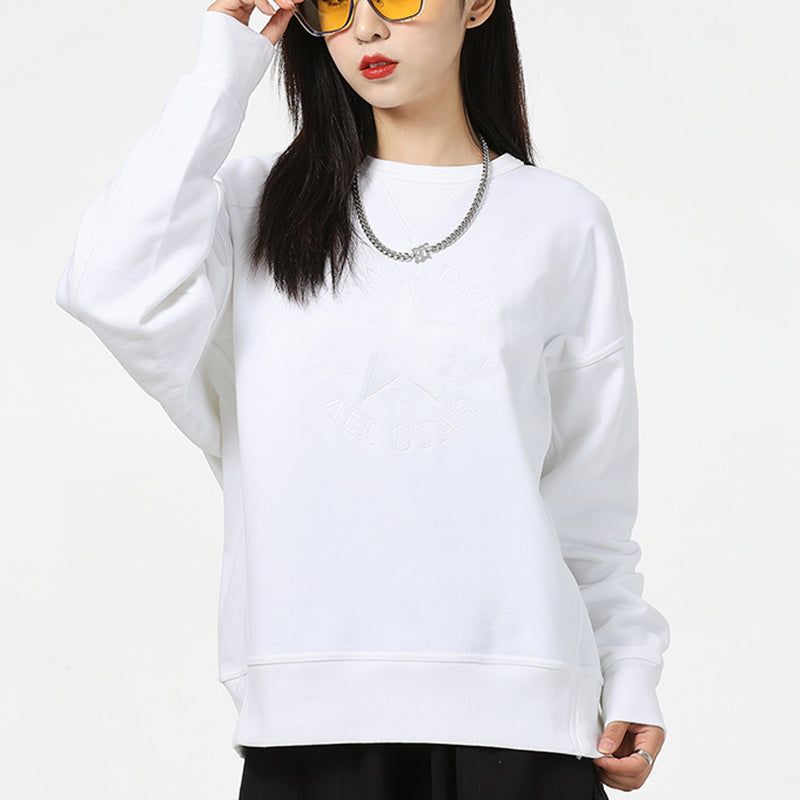 (WMNS) Converse All Star Sweatshirts 'White' 10019811-A07 sold by KicksCrew product image thumbnail 5