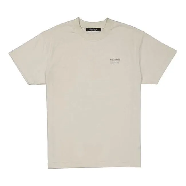 A-COLD-WALL* Prose Cotton T-shirt 'Bone' ACWMTS068-BONE sold by KicksCrew