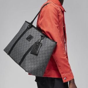 Air Jordan Monogram Tote Bag (32L) 'Grey' HF1890-070 sold by KicksCrew