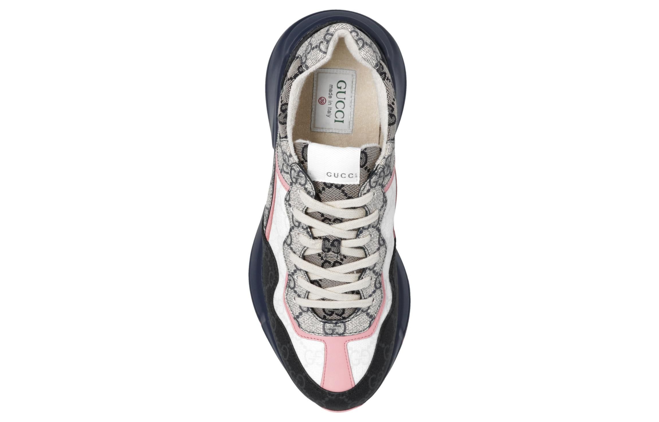 (WMNS) GUCCI Rhyton 'Beige Blue Monogram' 692902-UIQ30-1061 sold by KicksCrew product image thumbnail 4