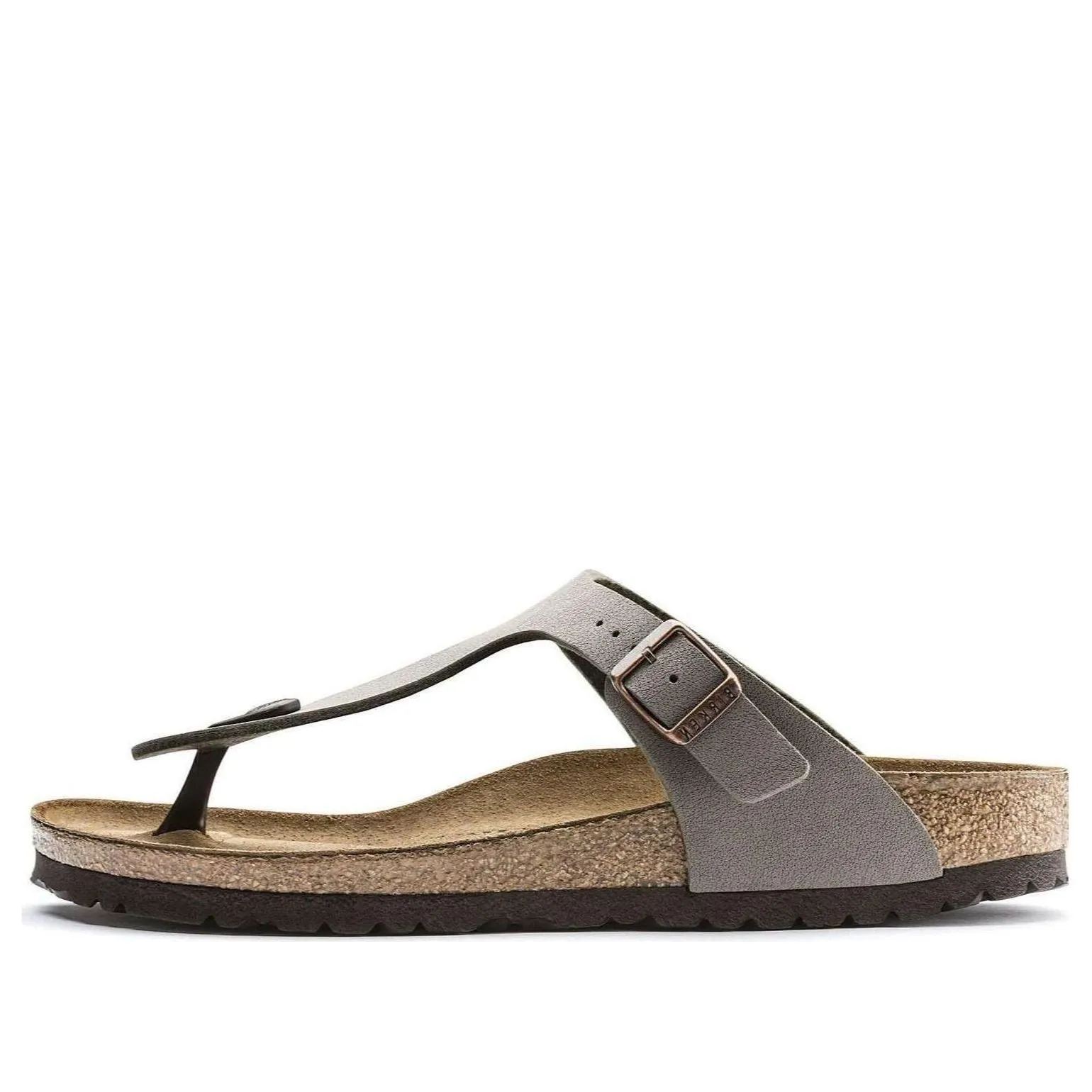 BirkenstockGizeh Birko Flor Birkibuc 'Stone' 0043391 sold by KicksCrew