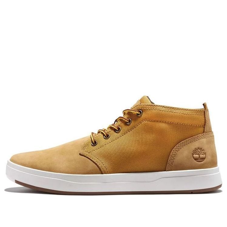 Timberland Davis Square Chukka Leather and Fabric Boots 'Wheat' A1OI3231 sold by KicksCrew