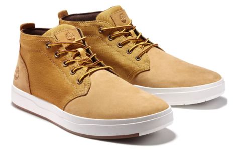 Timberland Davis Square Chukka Leather and Fabric Boots 'Wheat' A1OI3231 sold by KicksCrew