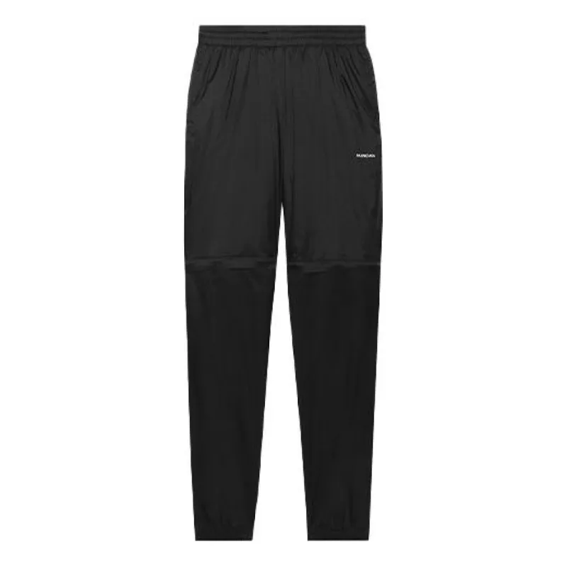 Balenciaga Zip-Up Nylon Track Pant 'Black' 621435TIO541000 sold by KicksCrew