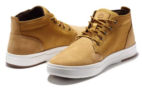 Timberland Davis Square Chukka Leather and Fabric Boots 'Wheat' A1OI3231 sold by KicksCrew