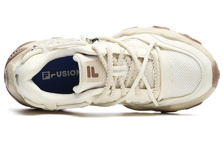 (WMNS) FILA FUSION Fashion Daddy Shoes 'White Beige' T12W241303FWA sold by KicksCrew product image thumbnail 3