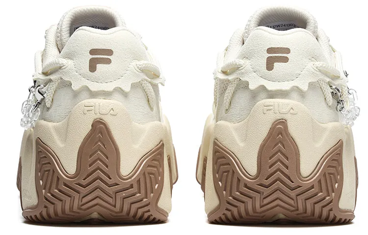 (WMNS) FILA FUSION Fashion Daddy Shoes 'White Beige' T12W241303FWA sold by KicksCrew product image thumbnail 4