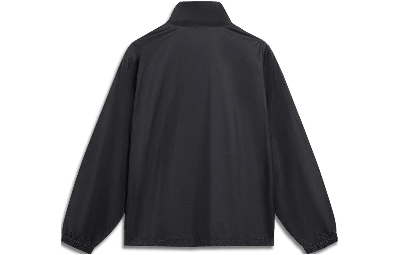 Li-Ning Logo Waterproof Jacket 'Black' AJDT631-2 sold by KicksCrew product image thumbnail 2