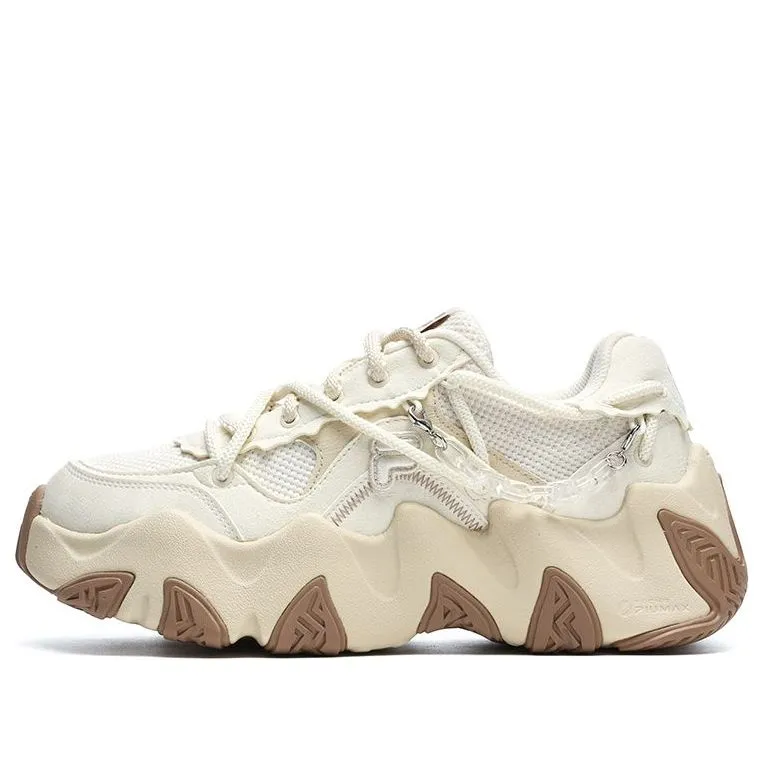 (WMNS) FILA FUSION Fashion Daddy Shoes 'White Beige' T12W241303FWA sold by KicksCrew