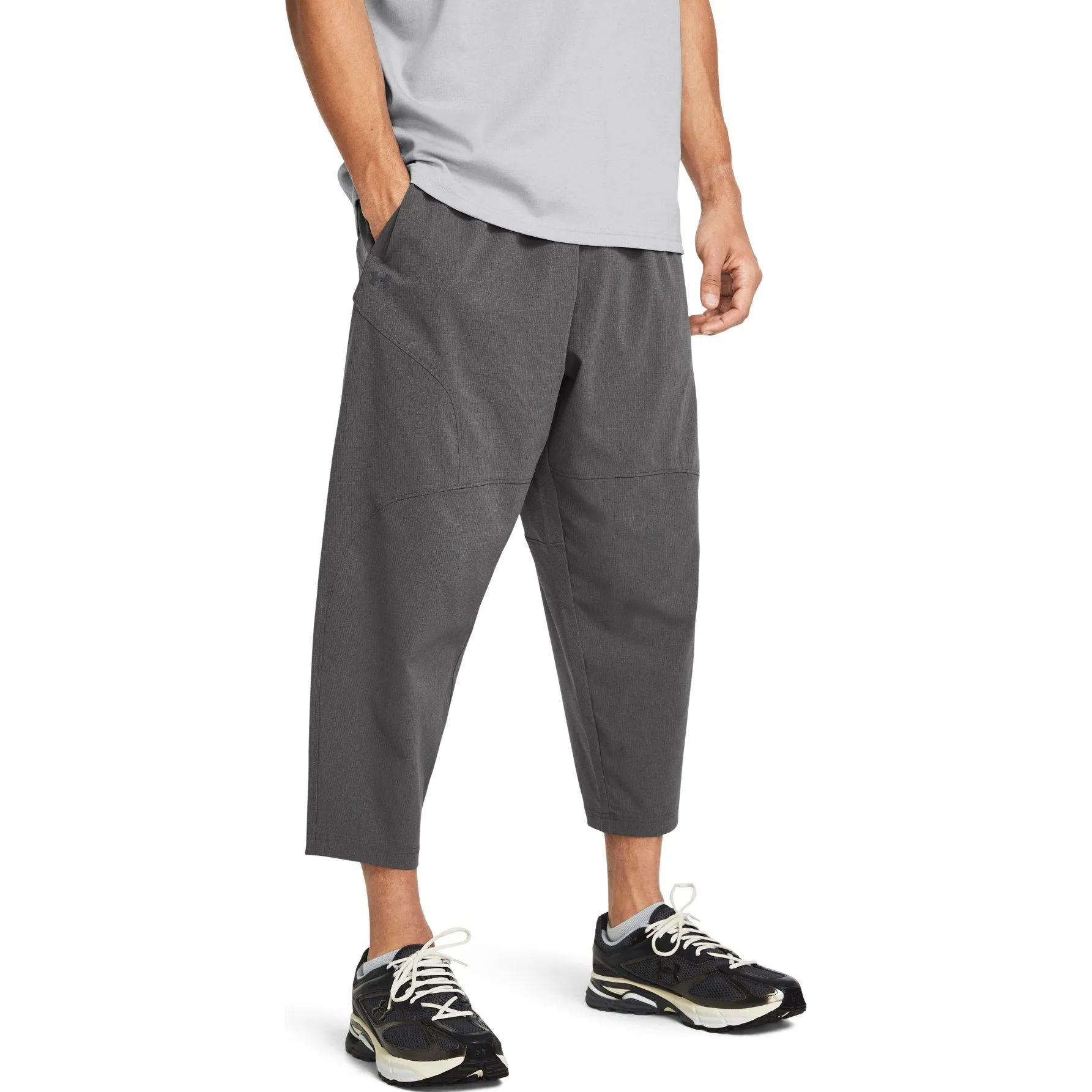 Under Armour Unstoppable Airvent 7/8 Pants 'Grey' 1383030-025 sold by KicksCrew product image thumbnail 3