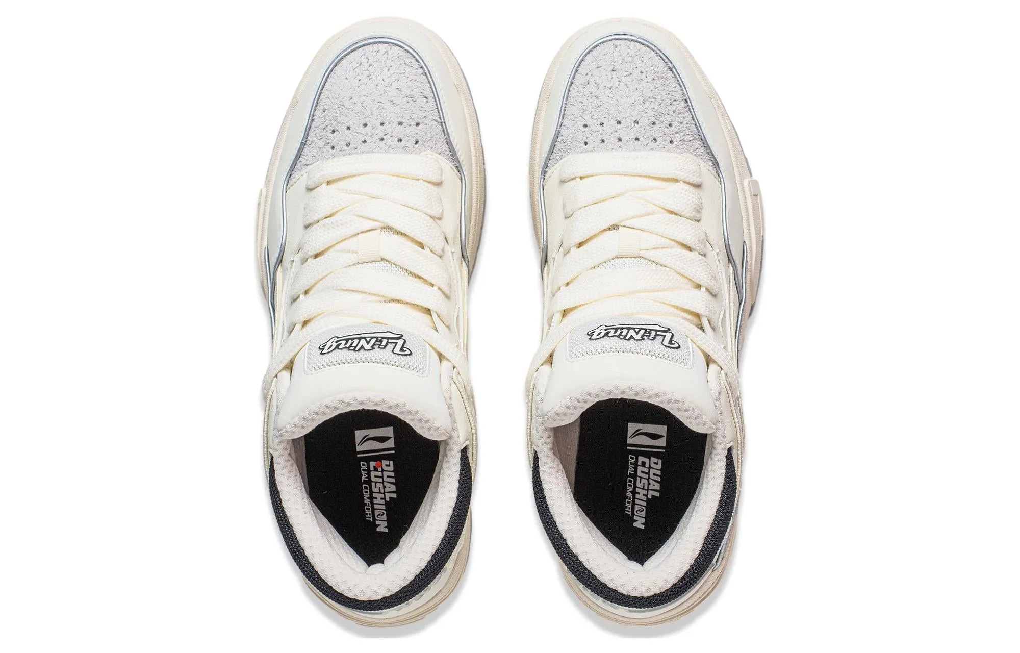 Li-Ning WeiWu Mid 'White Grey' AGCT497-2 sold by KicksCrew product image thumbnail 4