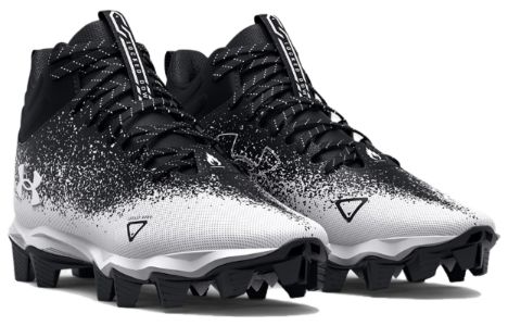Under Armour Spotlight Franchise 2.0 RM Football Cleats 'Black White' 3025083-001 sold by KicksCrew