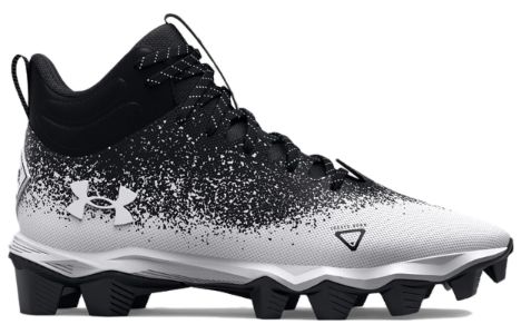 Under Armour Spotlight Franchise 2.0 RM Football Cleats 'Black White' 3025083-001 sold by KicksCrew