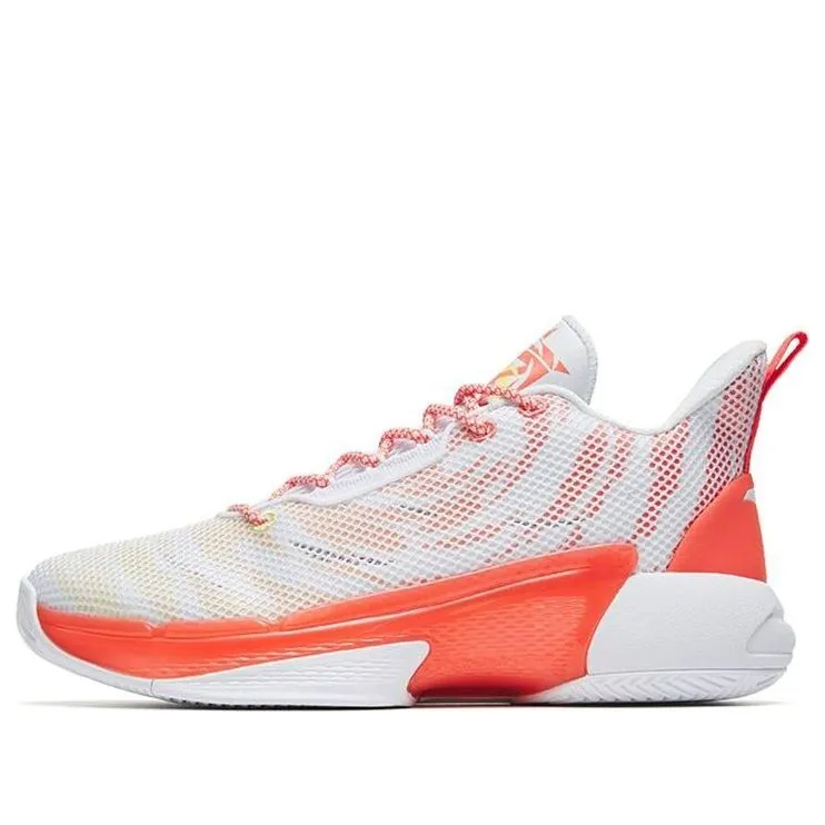 ANTA Attack 4 'White Orange' 112231603-5 sold by KicksCrew