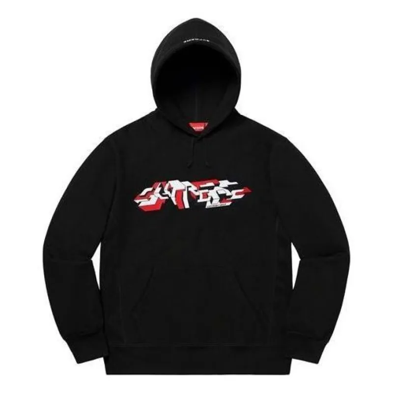 Supreme Delta Logo Hooded Sweatshirt 'Black' SUP-FW19-659 sold by KicksCrew