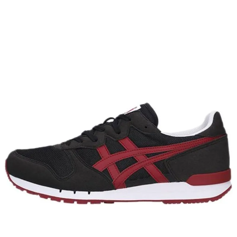 Onitsuka Tiger Alvarado Sneakers 'Black Classic Red' 1183A507-001 sold by KicksCrew