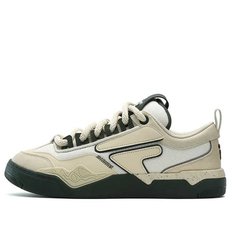 FILA FUSION x NOLLIE Skateboarding Sneakers 'Beige Black' T12M332301FWB sold by KicksCrew
