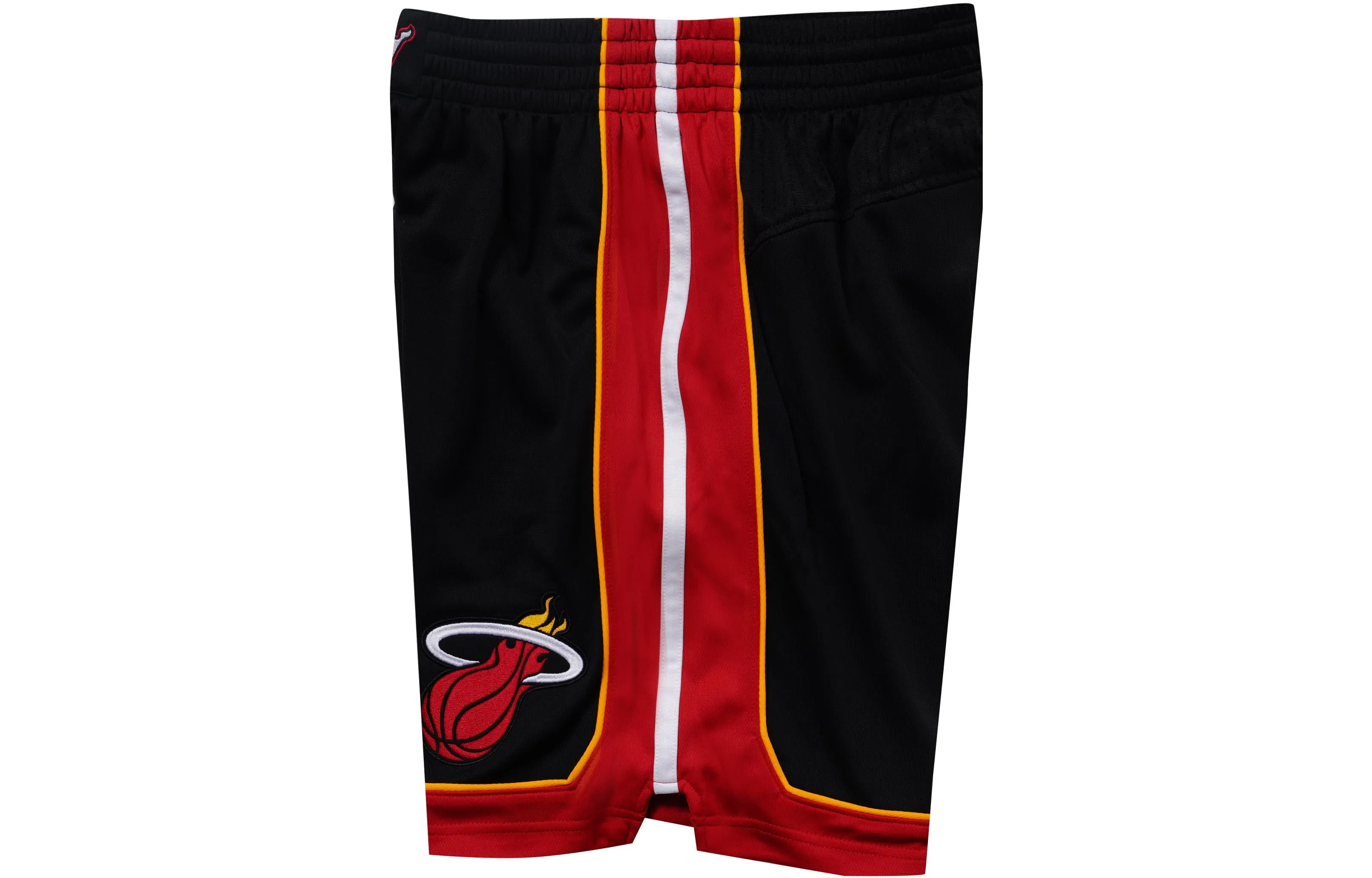 Mitchell & Ness x NBA Miami Heat Road 2012-13 Shorts 'Black' ASHR4946-MHE12PPPBLCK sold by KicksCrew product image thumbnail 4