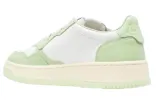 (WMNS) AUTRY Medalist Low Top Bicolor 'White Green' AULW-WB24 sold by KicksCrew