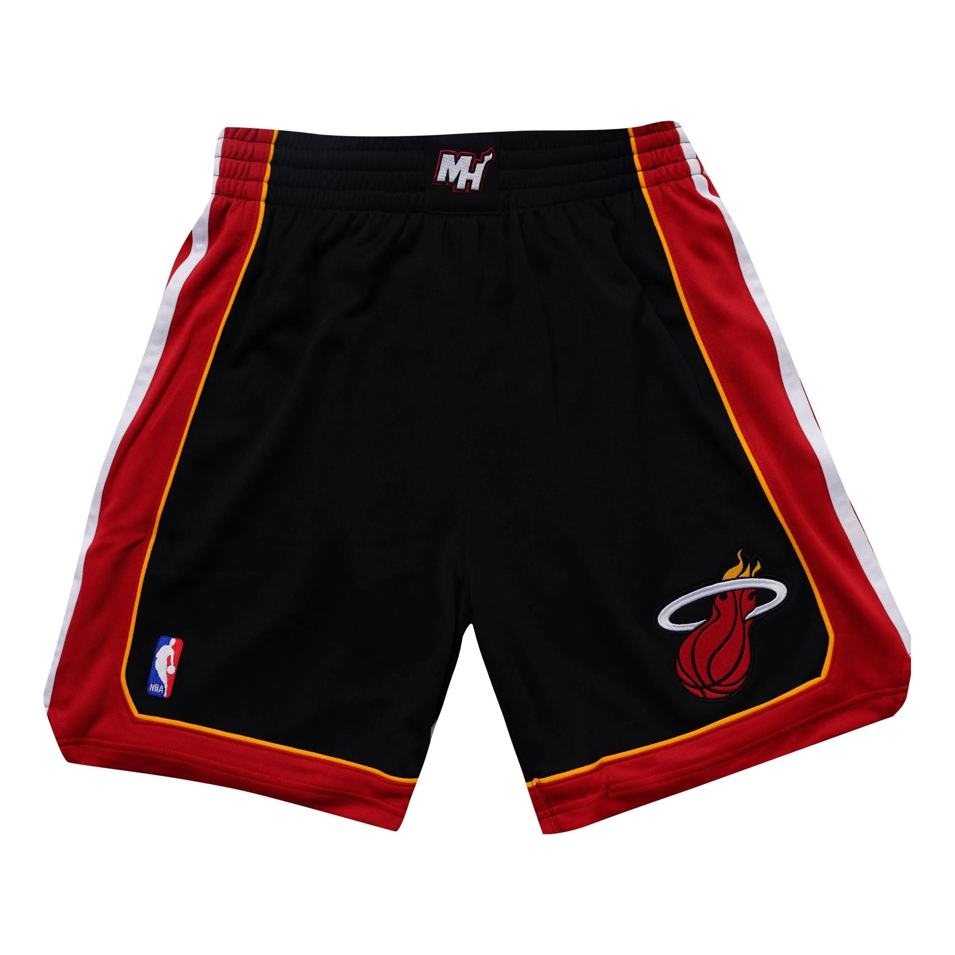 Mitchell & Ness x NBA Miami Heat Road 2012-13 Shorts 'Black' ASHR4946-MHE12PPPBLCK sold by KicksCrew