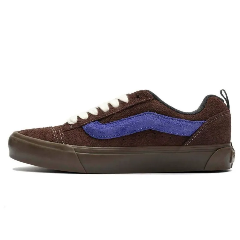 Vans x SNS Knu Skool VLT LX 'Brown Purple' VN0007QDB7G1 sold by KicksCrew