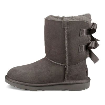 (GS) UGG Bailey Bow II Boot 'Grey' 1017394K-GREY sold by KicksCrew