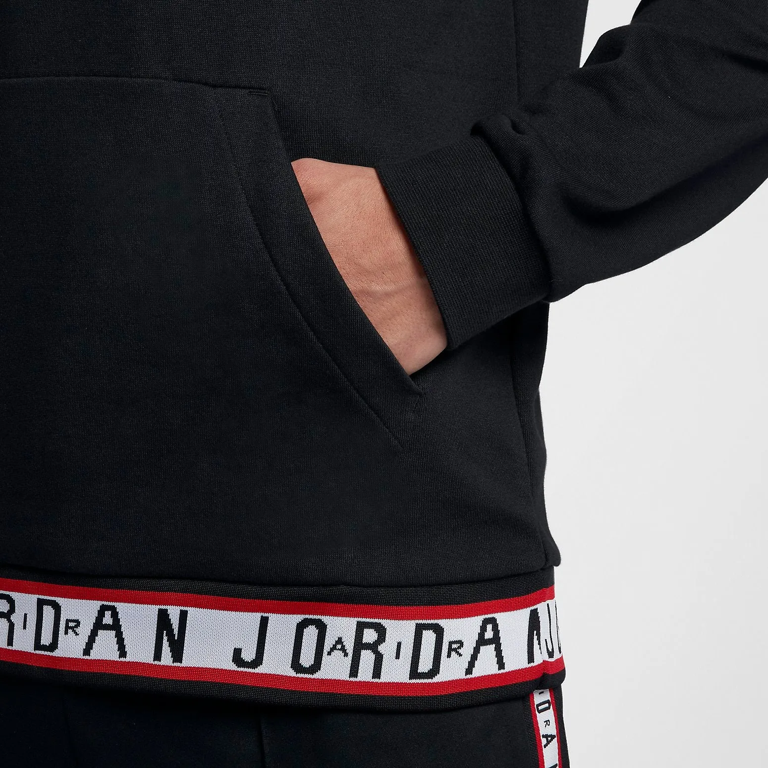 Air Jordan Air Jumpman Basketball Full-zip Hoodie 'Black' AR2252-010 sold by KicksCrew product image thumbnail 3