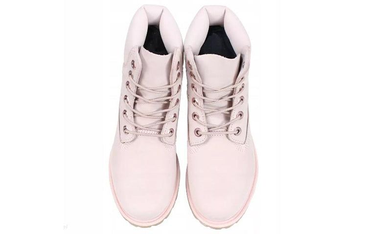 (WMNS) Timberland 6-Inch Premium Waterproof Embossed Boots 'Pink' A1TKO sold by KicksCrew product image thumbnail 3
