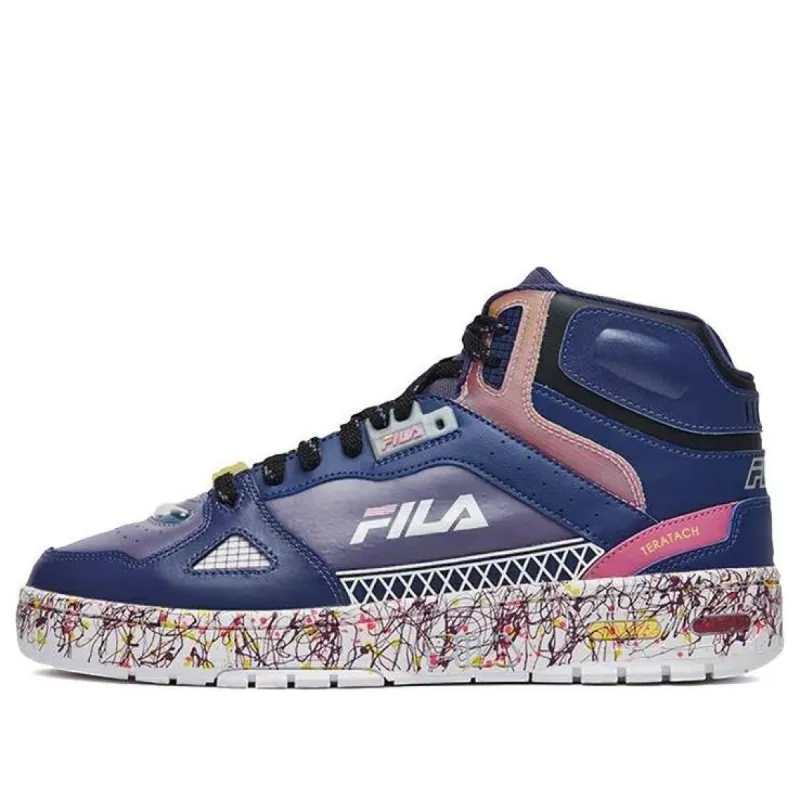 FILA FUSION Vintage Basketbal Shoes 'Blue Purple' T12M131205FCD sold by KicksCrew