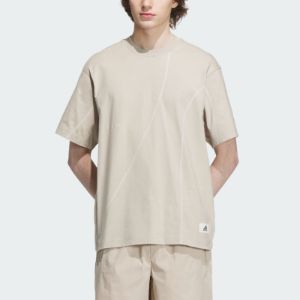 Adidas Sportswear Lounge Graphic T-Shirts 'Beige' IP4978 sold by KicksCrew