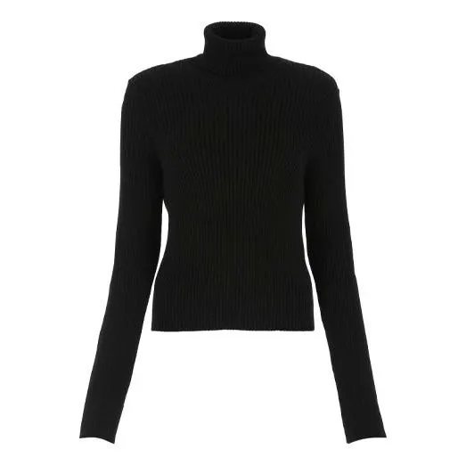 Balenciaga Ribbed Printed FREE Turtleneck Sweater 'Black' 662722T32101070 sold by KicksCrew