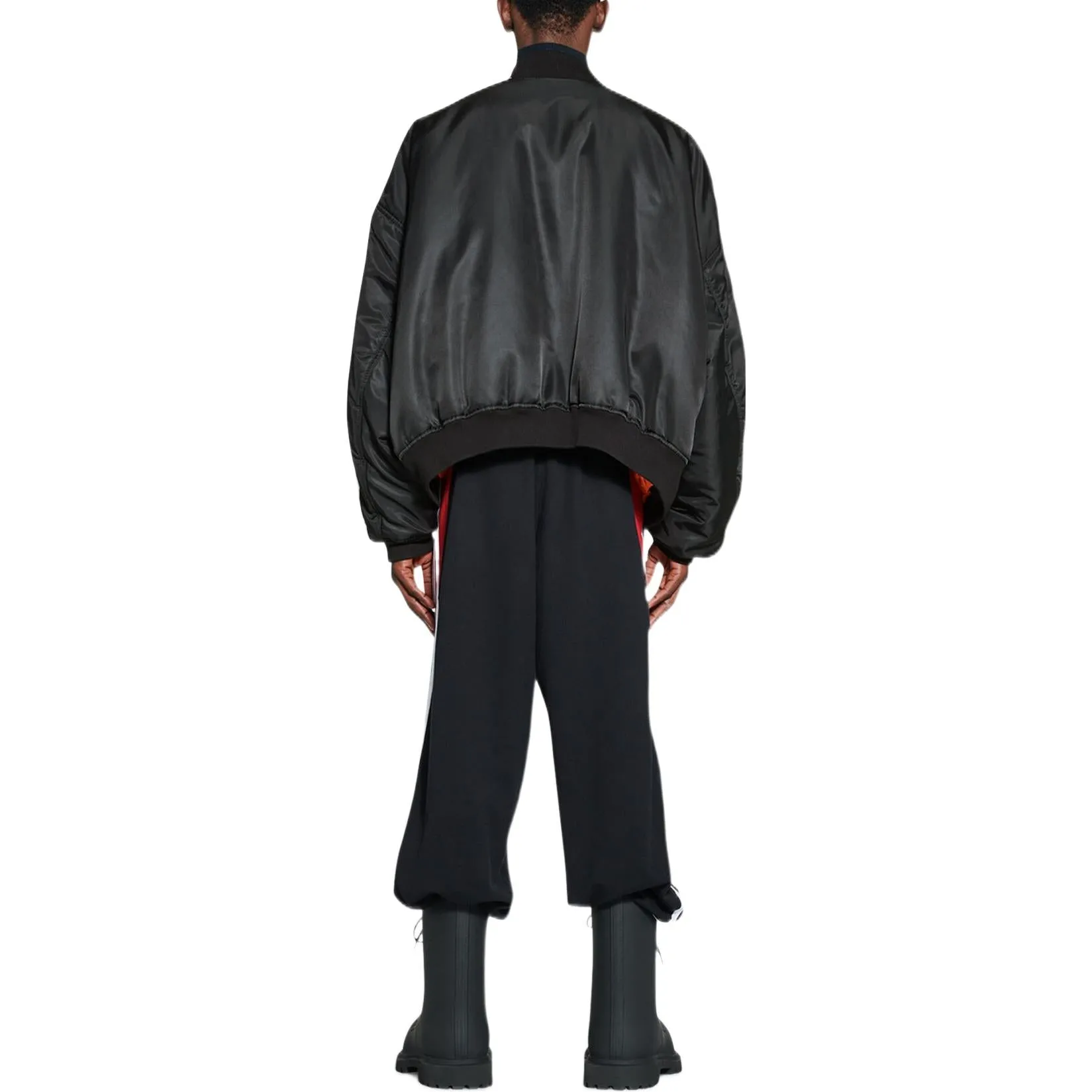 Balenciaga x adidas Bomber Jacket 'Black' 725335TNO271000 sold by KicksCrew product image thumbnail 4