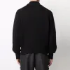 HERON PRESTON CTNMB Heavy Knit Turtleneck Sweaters 'Black White' HMHF001F21KNI0011001 sold by KicksCrew