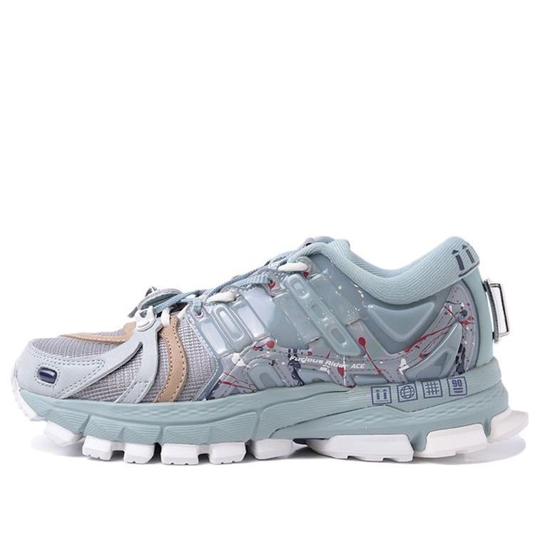 (WMNS) Li-Ning Furious Rider Ace 1.5 'Grey Blue' ARHR130-2 sold by KicksCrew