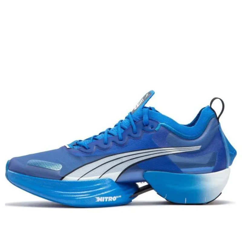 PUMA Fast-R Nitro Elite 'Red Ultra Blue Mismatch' 195336-08 sold by KicksCrew