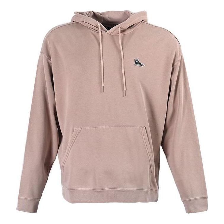Converse Go-To Chuck Taylor Sneaker Patch Loose Fit Hoodie 'Stone Mauve' 10024025-A03 sold by KicksCrew