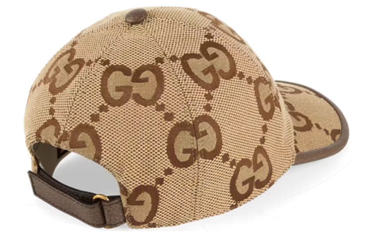 (WMNS) Gucci Jumbo GG Canvas Baseball Hat 'Camel Ebony' 681264-3HAGJ-2564 sold by KicksCrew product image thumbnail 3
