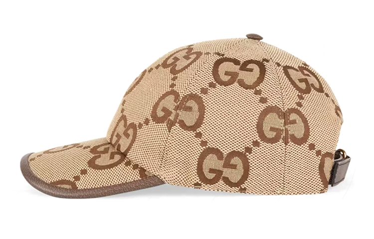 (WMNS) Gucci Jumbo GG Canvas Baseball Hat 'Camel Ebony' 681264-3HAGJ-2564 sold by KicksCrew product image thumbnail 2