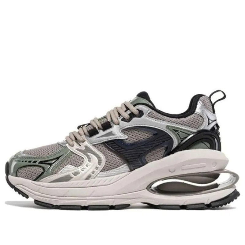 (WMNS) Li-Ning Winter New Project Comfortable Sneakers 'Grey Brown' AGCT134-2 sold by KicksCrew