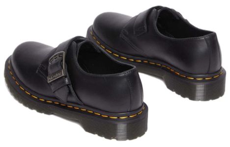 Dr. Martens 1461 Buckle Pull Up Leather Oxford Shoes 'Black' 31040001 sold by KicksCrew